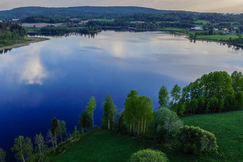 Klingstatjärn från ovan